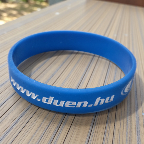 LADA FOREVER szilikon gyerek karkötő, azúrkék